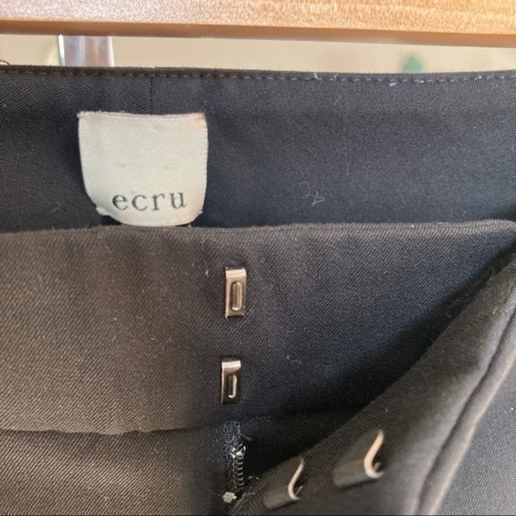 ✨ Ecru black trouser dress career slacks pants 4 - Picture 5 of 5